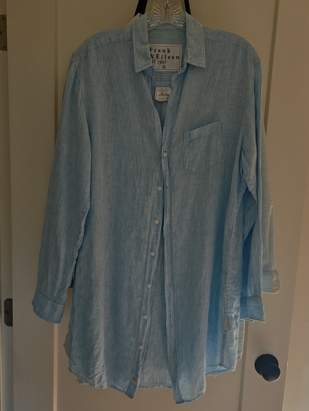 Frank And Eileen Mary Classic Shirtdress SIZE S